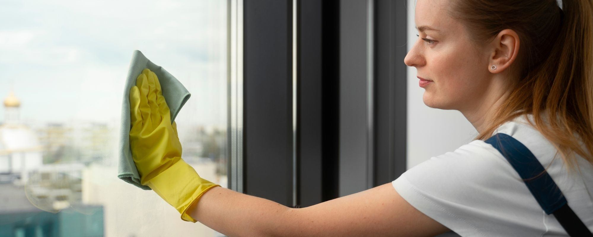 Diese Hilfsmittel brauchst du zum Fensterputzen